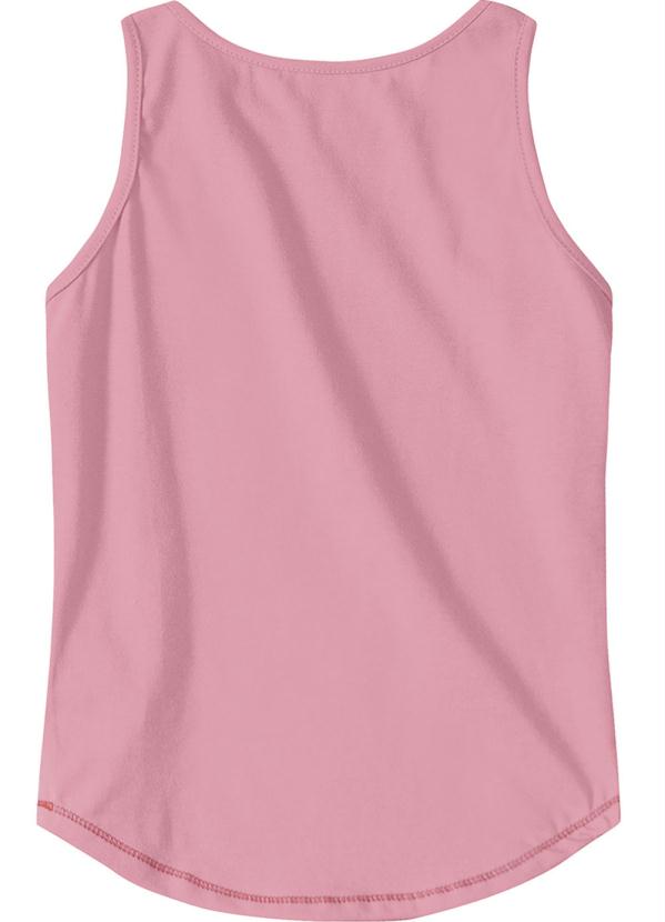 

Blusa Regata Rosa Menina