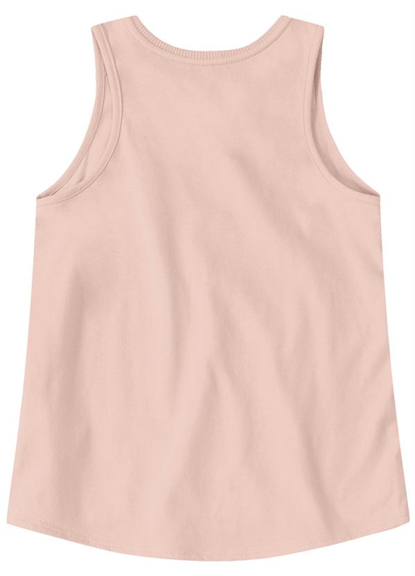 

Blusa Regata Rosa Menina