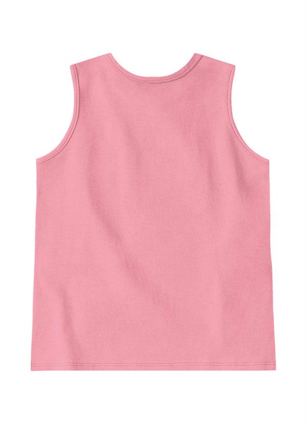 

Blusa Regata Rosa Menina