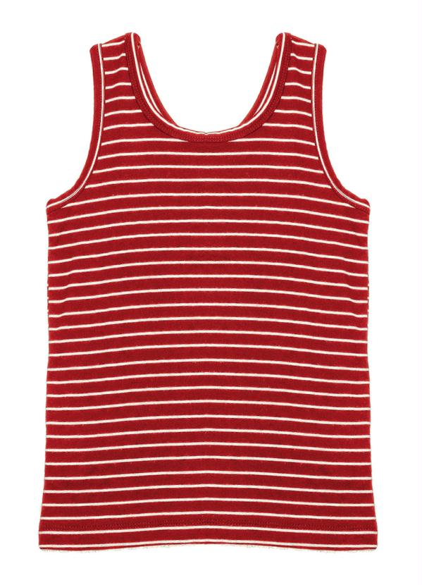 

Regata Infantil Básica Vermelho