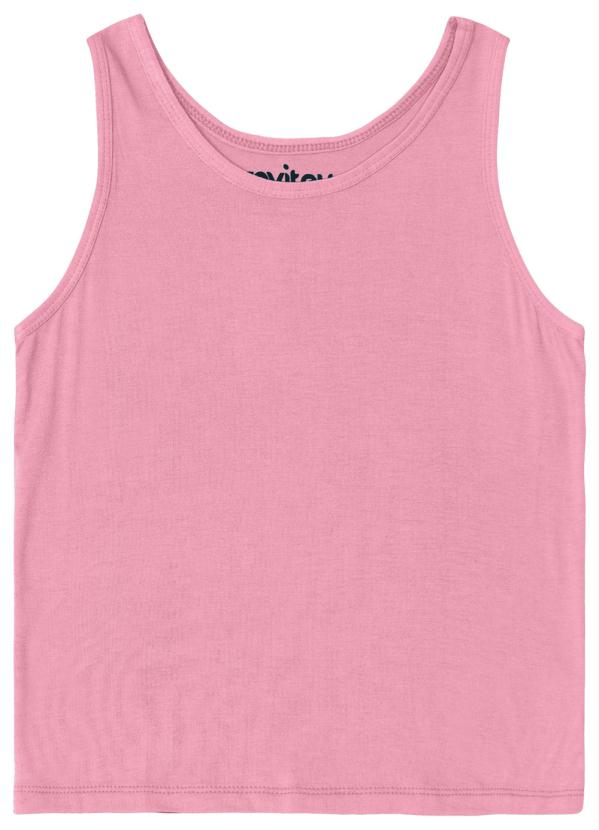 

Regata Rovitex Kids Básicos Feminino Rosa