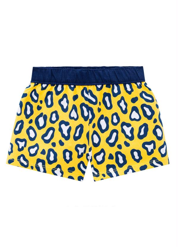 

Short Infantil Feminino Amarelo