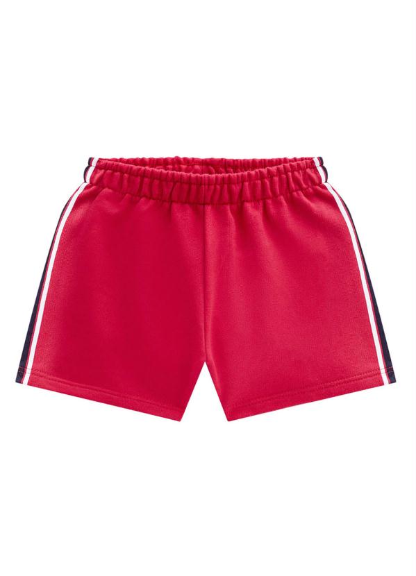 

Short Infantil Feminino Vermelho