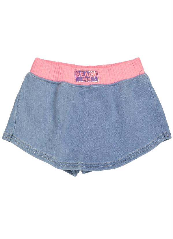 

Short Saia Neon Azul