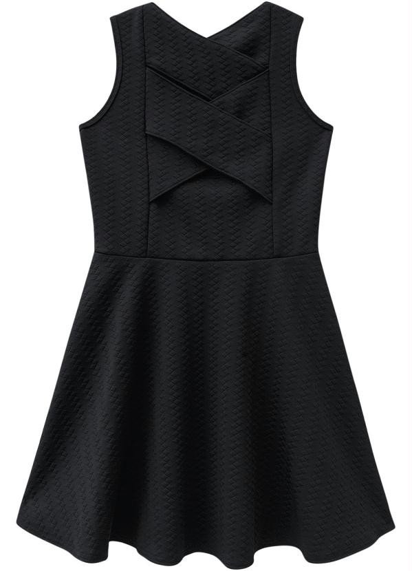 

Vestido Teen Preto