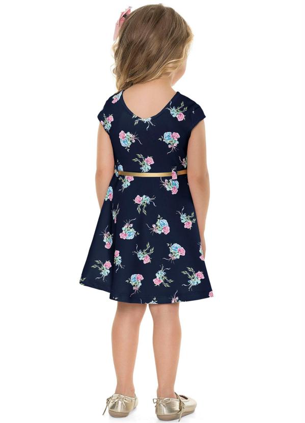 

Vestido Floral Azul