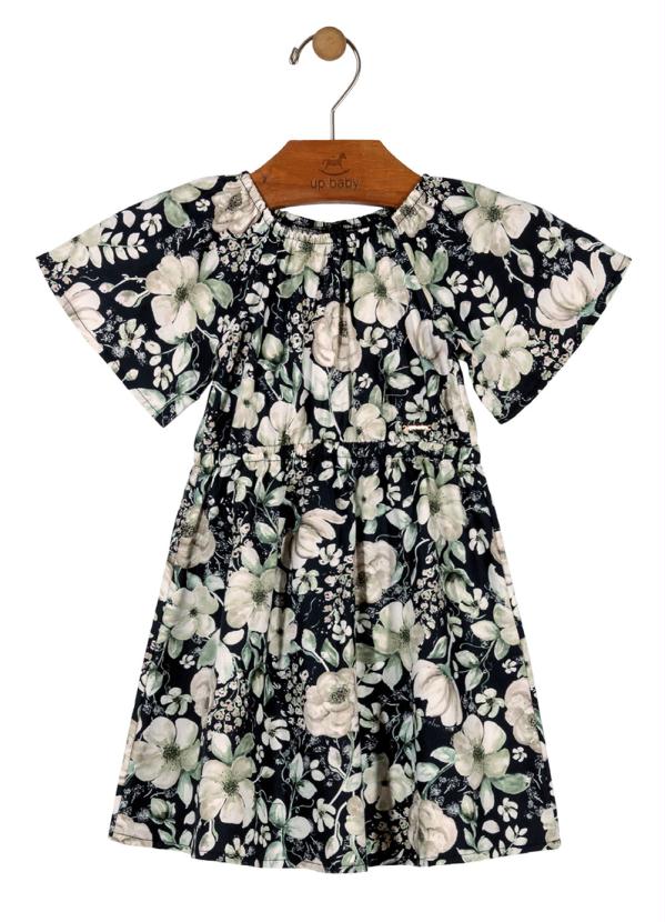 

Vestido Floral Preto