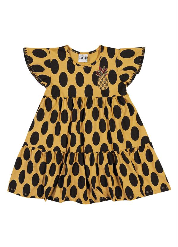 

Vestido Infantil Amarelo