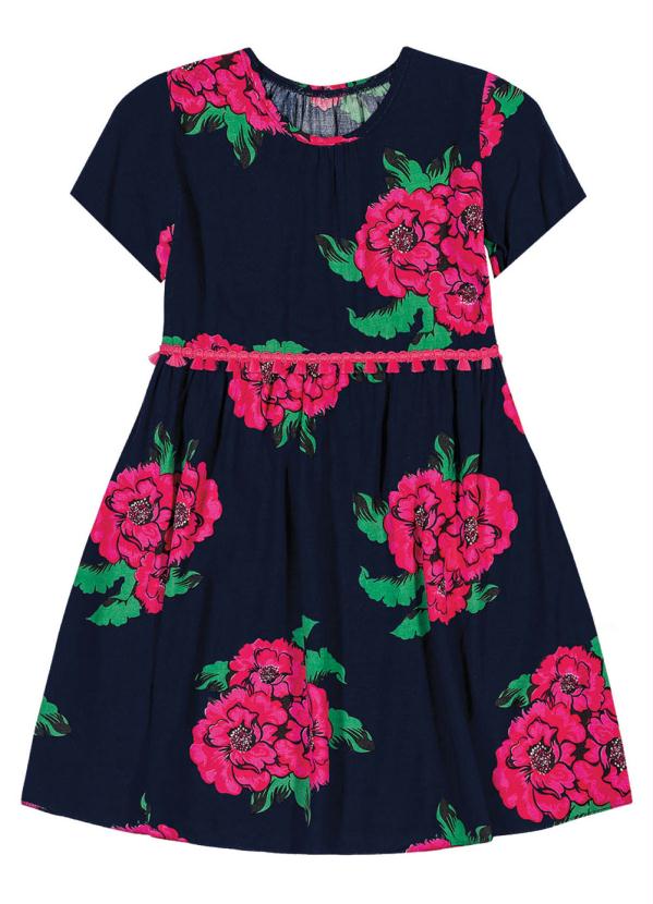 

Vestido Infantil Azul