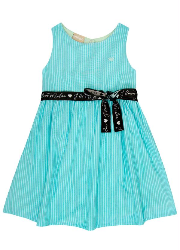 

Vestido Infantil Azul