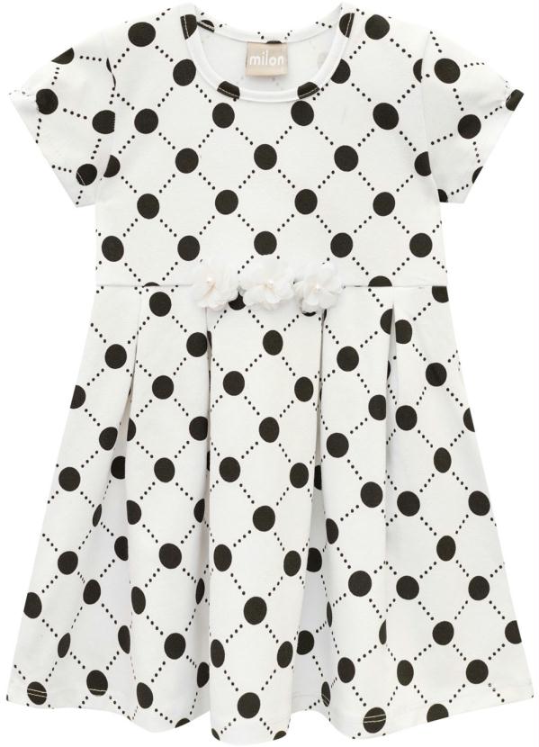 

Vestido Infantil Feminino Off White, Bege