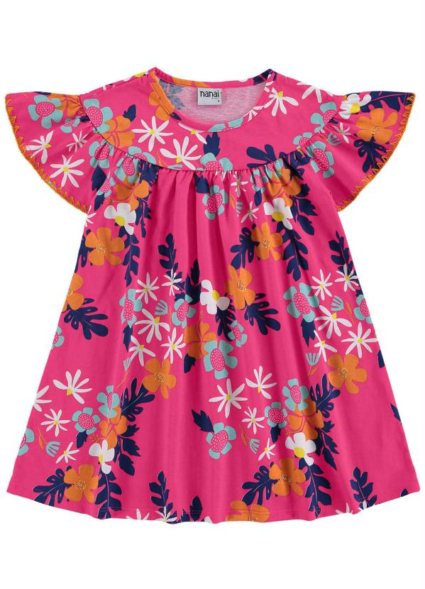 

Vestido Infantil Feminino Rosa