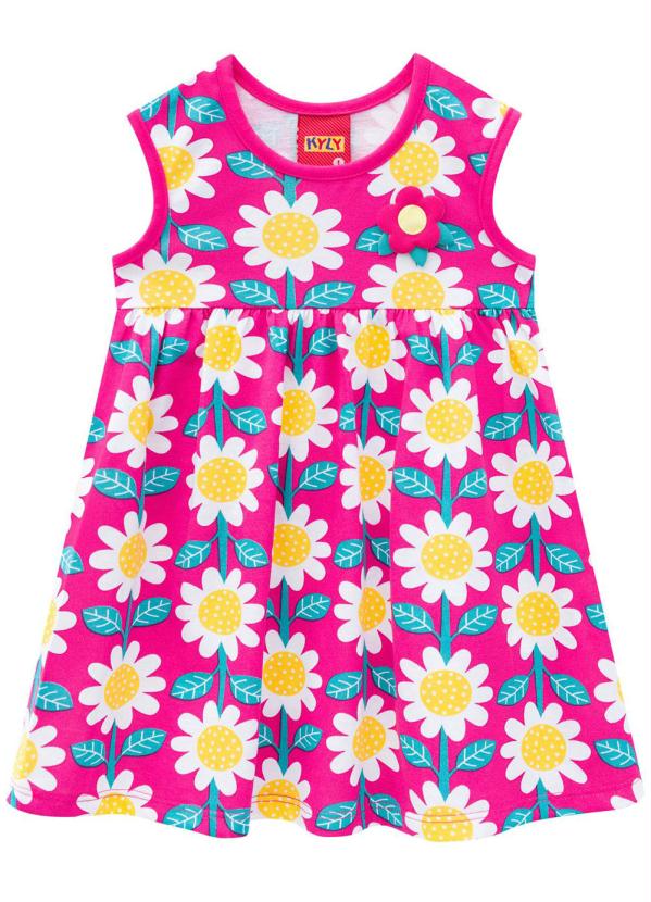 

Vestido Infantil Feminino Rosa