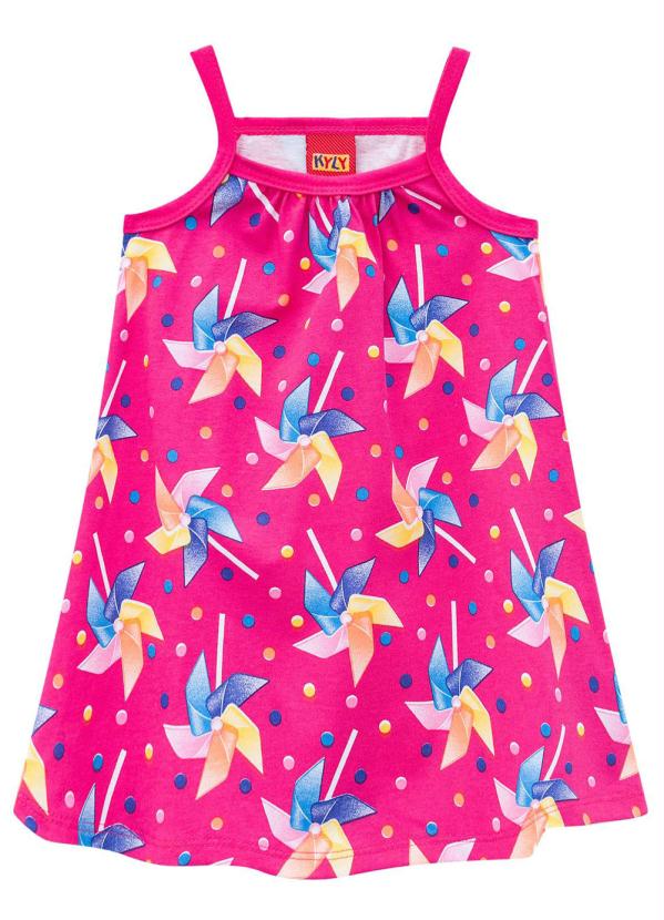 

Vestido Infantil Feminino Rosa