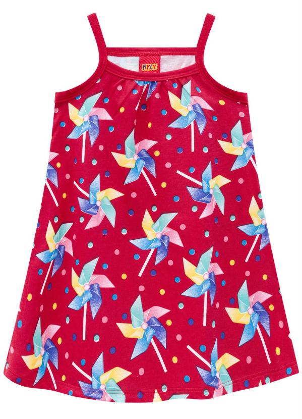 

Vestido Infantil Feminino Vermelho