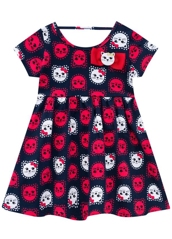 

Vestido Infantil Feminino Vermelho, Azul