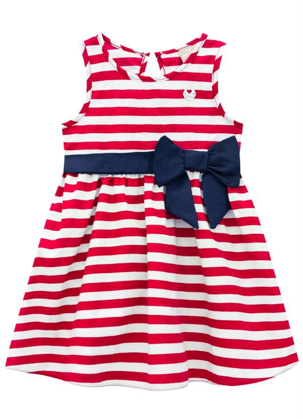 

Vestido Infantil Feminino Vermelho