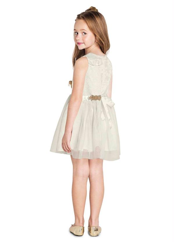 

Vestido Infantil Menina Branco