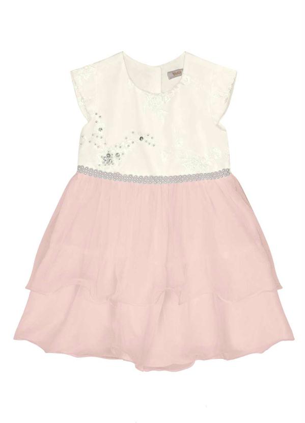 

Vestido Infantil Menina Rosa