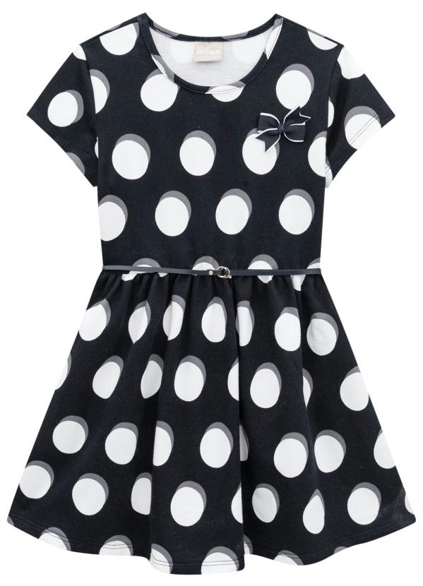 

Vestido Infantil Preto