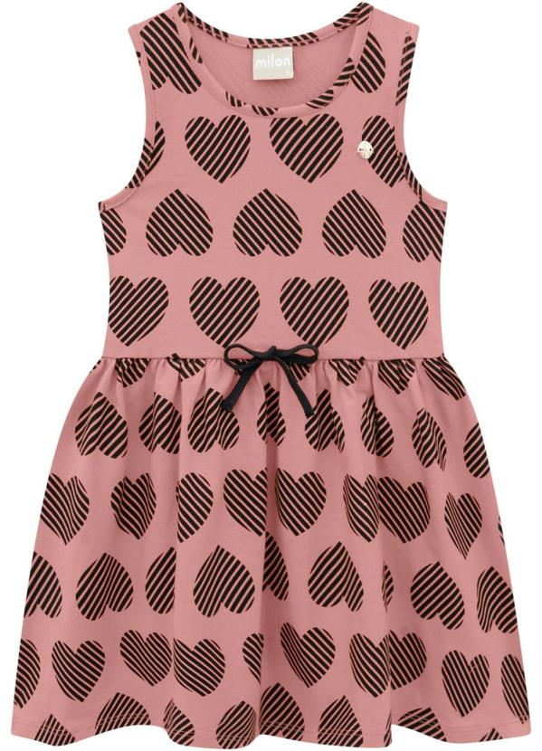 

Vestido Infantil Rosa