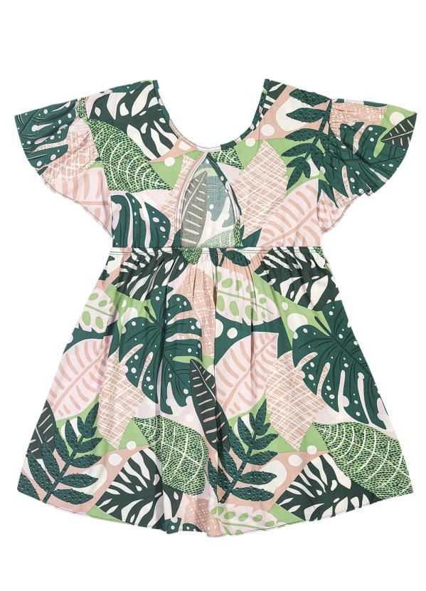 

Vestido Infantil Verde