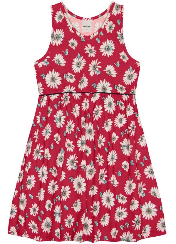 

Vestido Infantil Vermelho