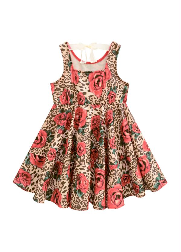 

Vestido Infantil Vermelho