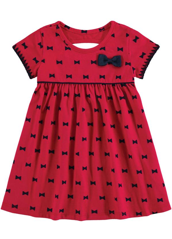 

Vestido Infantil Vermelho