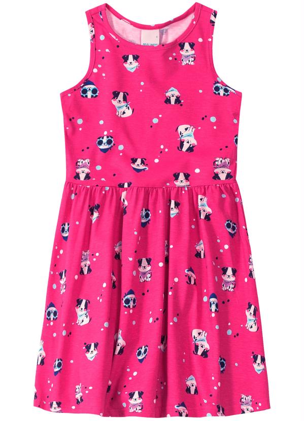 

Vestido Rosa Godê Bulldogs