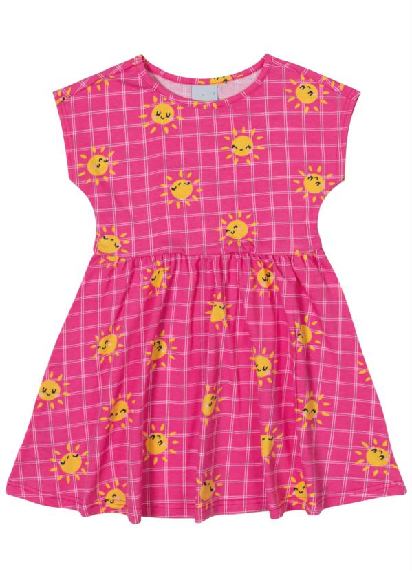 

Vestido Rosa Godê Sol em Cotton