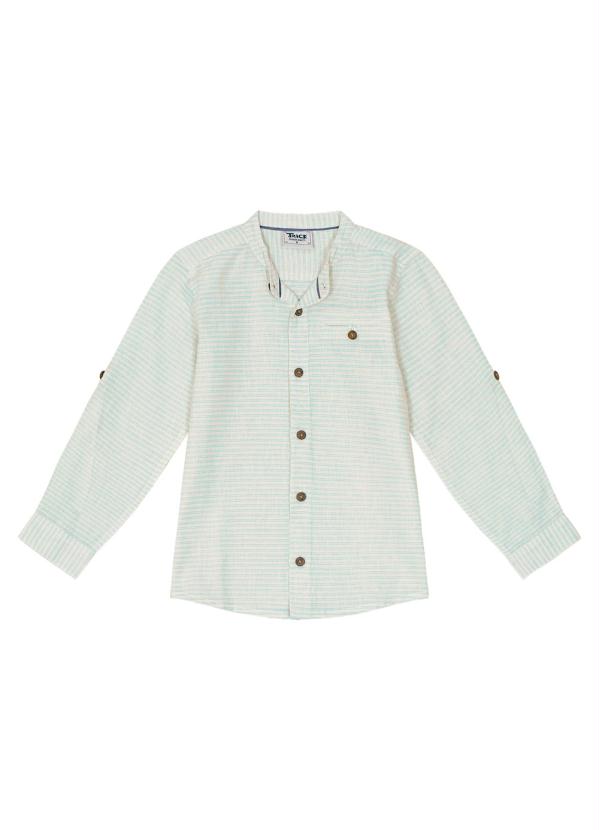 

Camisa Infantil Azul