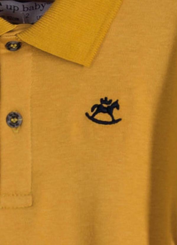 

Camisa Polo Infantil Amarelo