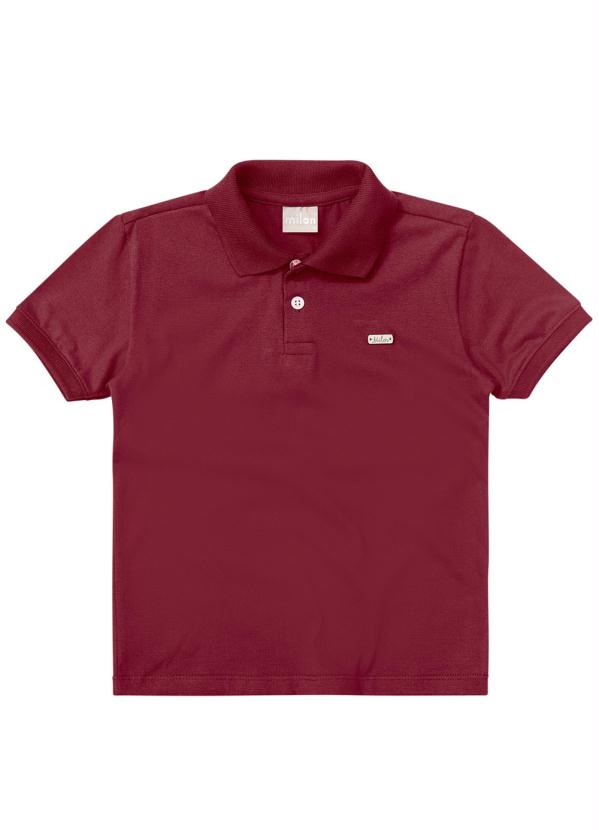 

Camisa Polo Infantil Masculina Vermelho