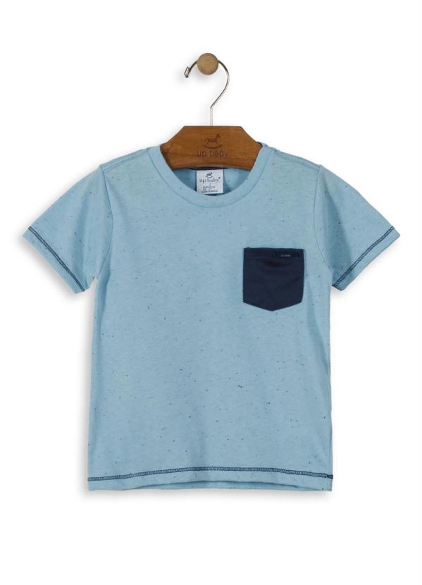 

Camiseta Botonê Infantil Azul