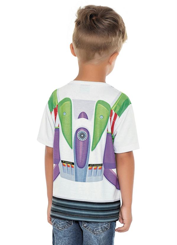 

Camiseta Buzz Lightyear Branco