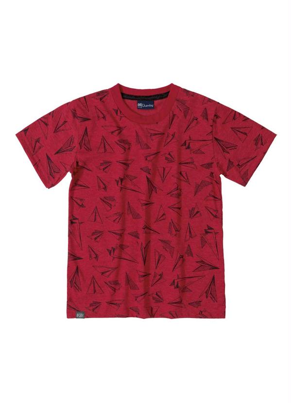 

Camiseta Dobradura Menino Vermelho