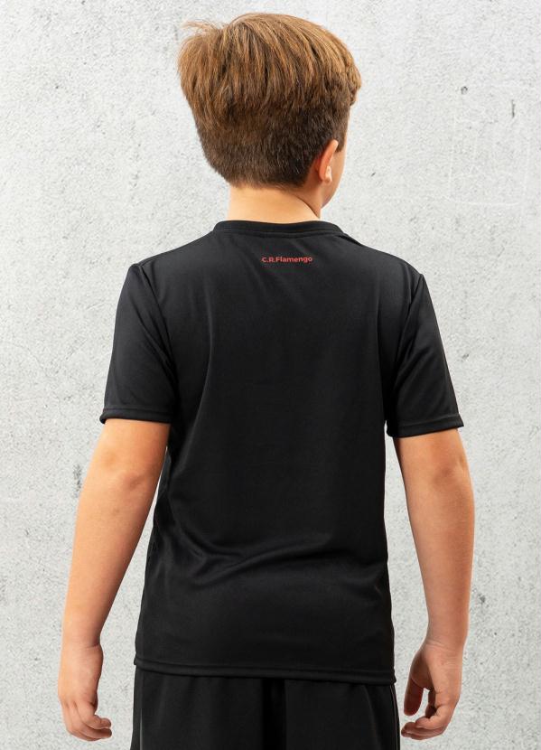 

Camiseta Infantil Flamengo Shut Preta, Preto