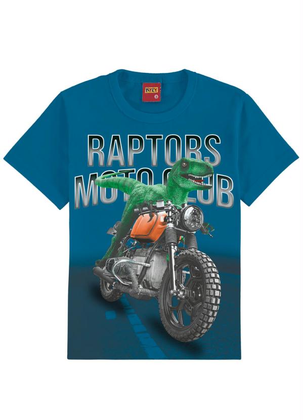 

Camiseta Infantil Masculina Azul