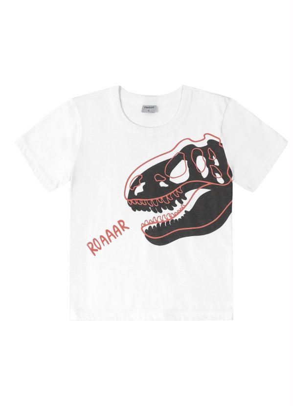 

Camiseta Infantil Masculina Branco