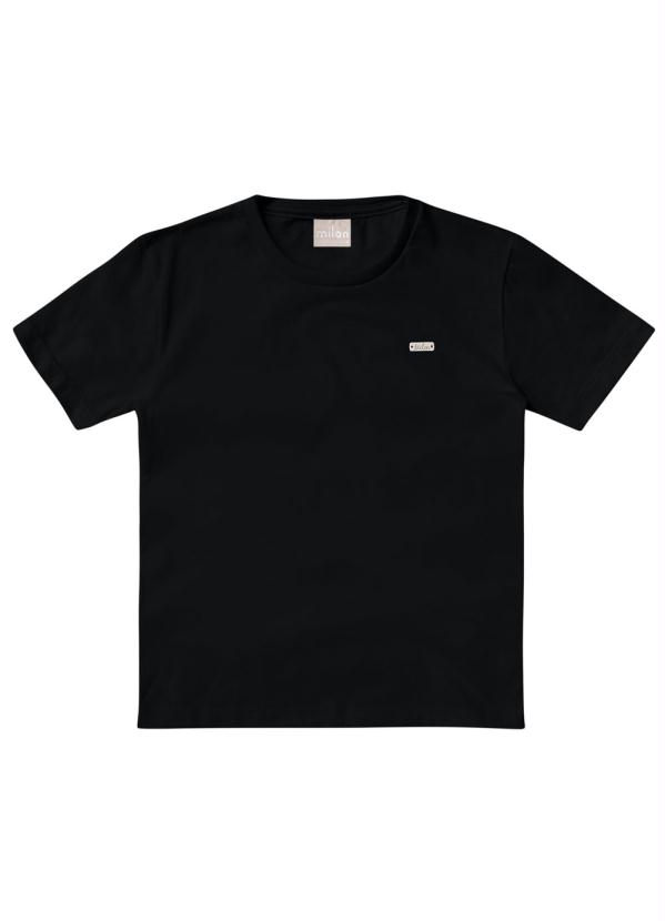 

Camiseta Infantil Masculina Preto