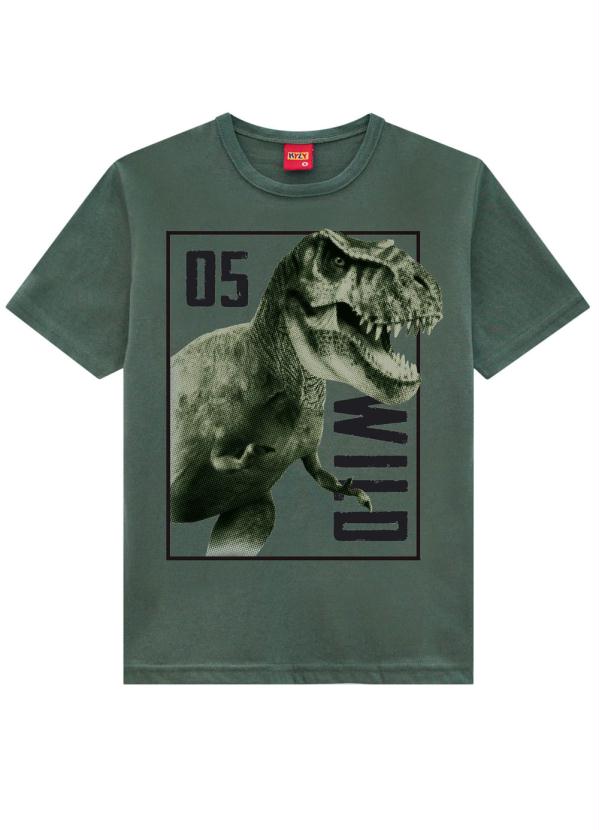 

Camiseta Infantil Masculina Verde