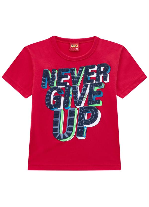 

Camiseta Infantil Masculina Vermelho