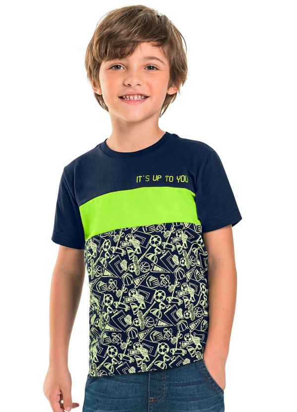 

Camiseta Infantil Sports Azul