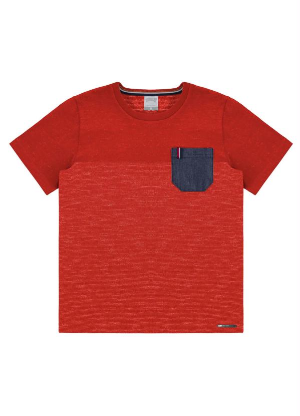 

Camiseta Malha Mouline Vanizado Vermelho