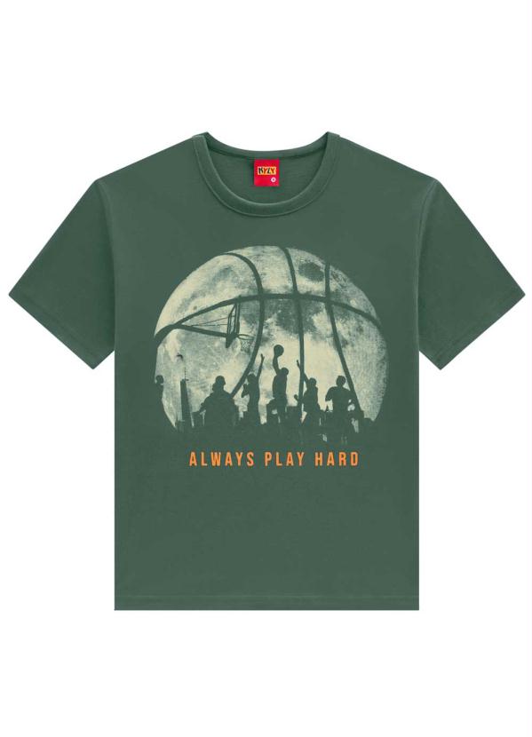 

Camiseta Masculina Verde