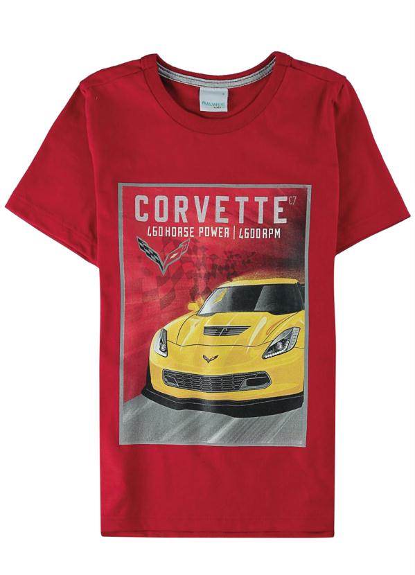 

Camiseta Vermelha Tradicional Camaro® Menino, Vermelho