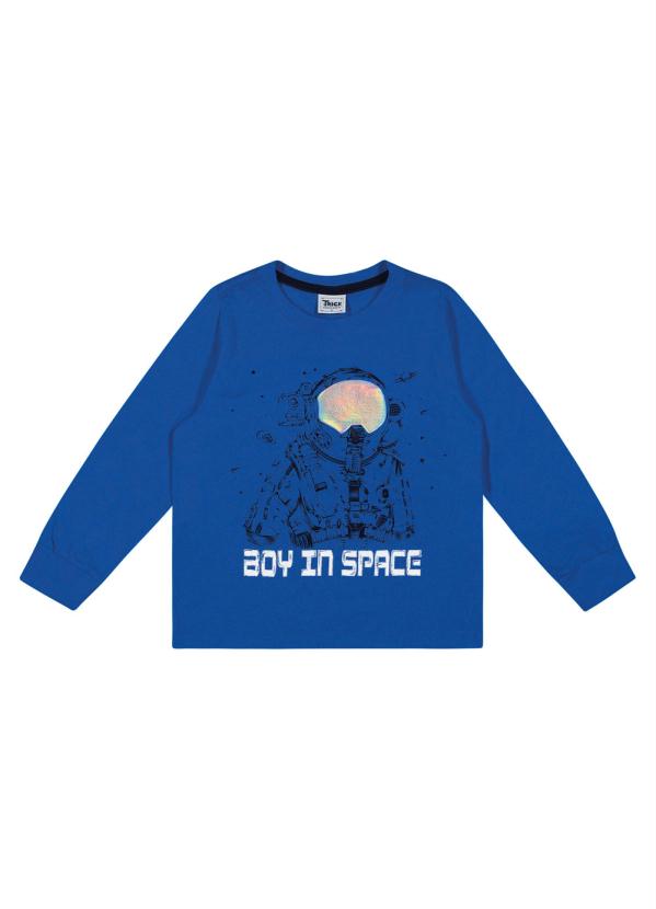 

Camiseta Infantil Masculina Azul