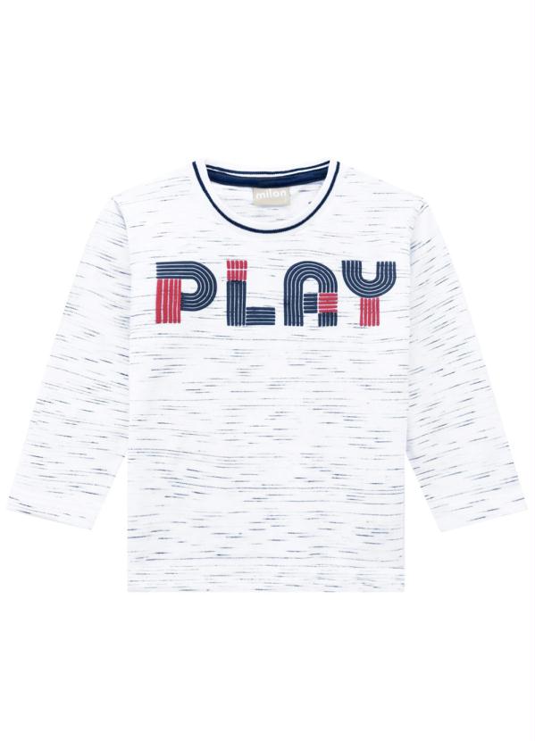 

Camiseta Infantil Masculina Branco