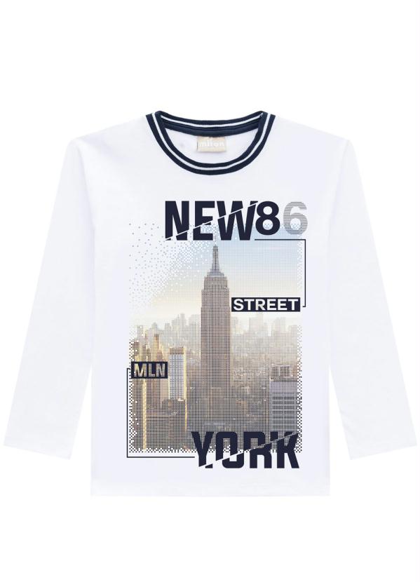 

Camiseta Infantil Masculina Branco